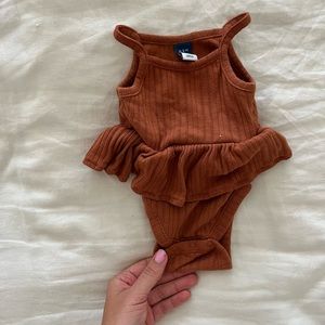 Tutu Eyelet Onesie
